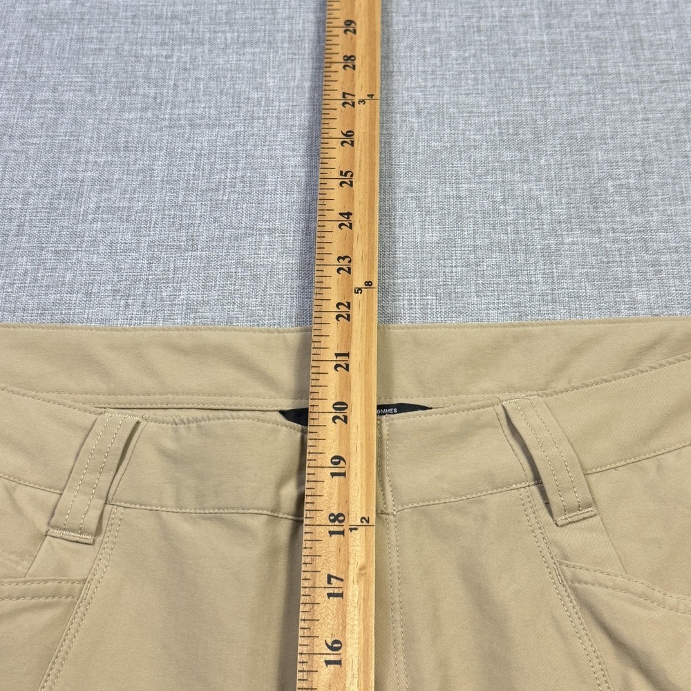 The North Face Shorts Mens 38 Beige Athletic Softshell Hiking Stretch 9 Inseam - Picture 8 of 10